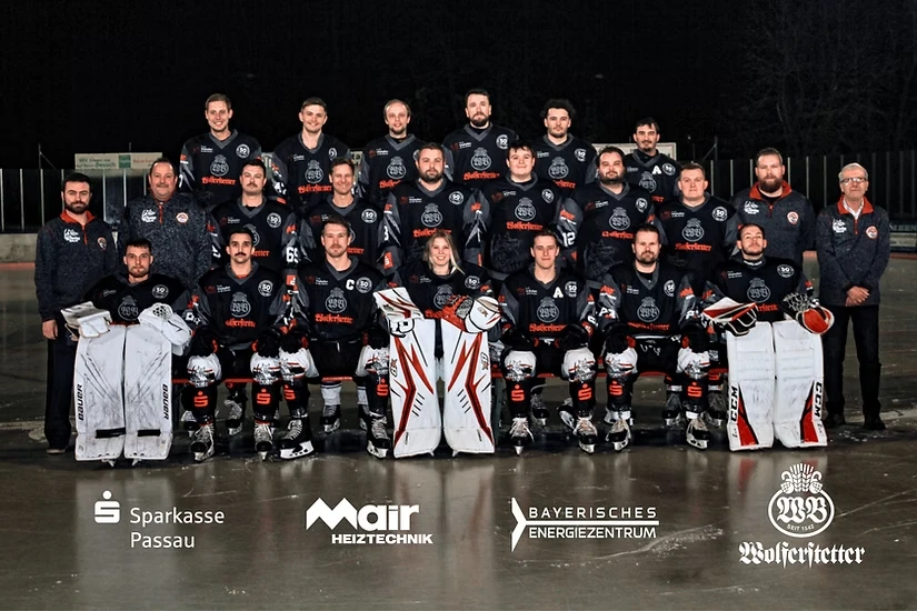 Eishockey Team Action